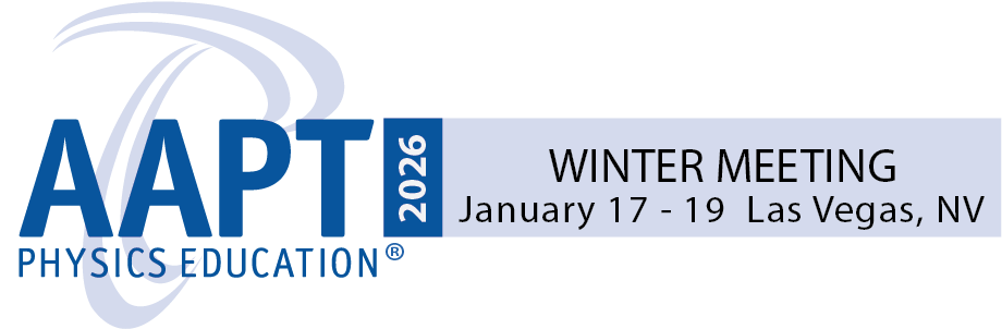 AAPT Winter Meeting 2026
